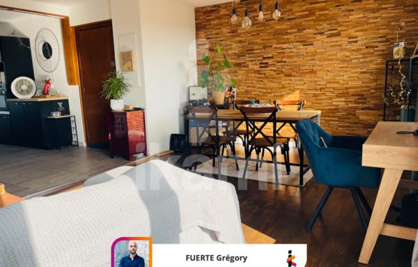 Appartement T3 de 70 m2 avec balcon, vue dégagée et parc privatif