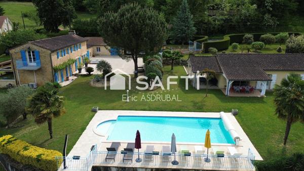 Maison avec gîte et Piscine -24200 Sarlat la Canéda