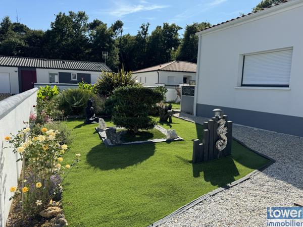Maison 102m2 4 pièces plus piscine entouré d’un jardin Royan Atlantique
