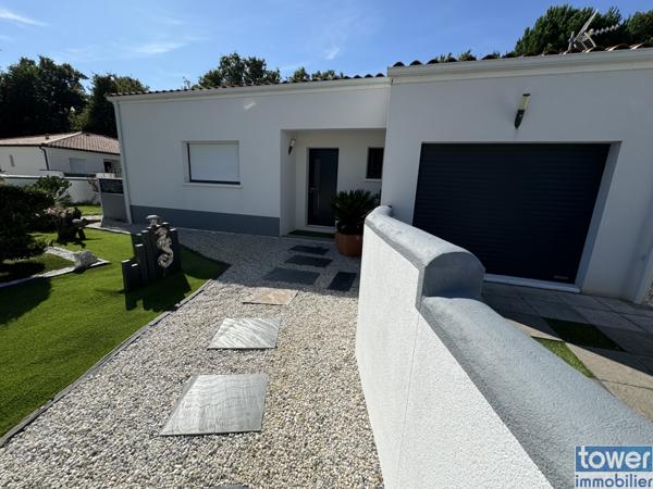 Maison 102m2 4 pièces plus piscine entouré d’un jardin Royan Atlantique
