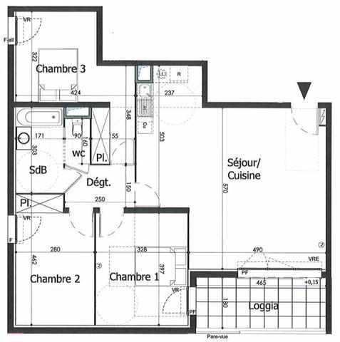 Appartement à vendre    4 pièces • 87,46 m2 Nîmes