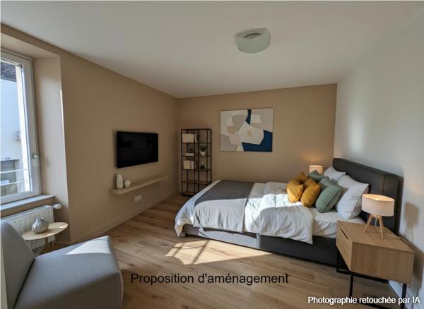 A VENDRE en Exclusivité aux Herbiers, Maison de centre-ville de 51 m2 env avec 2 chambres