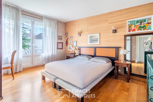 Maison d’architecte avec jardin paysagé