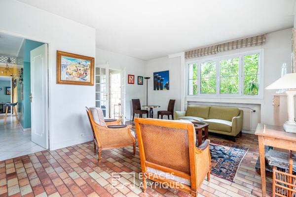 Maison d’architecte avec jardin paysagé