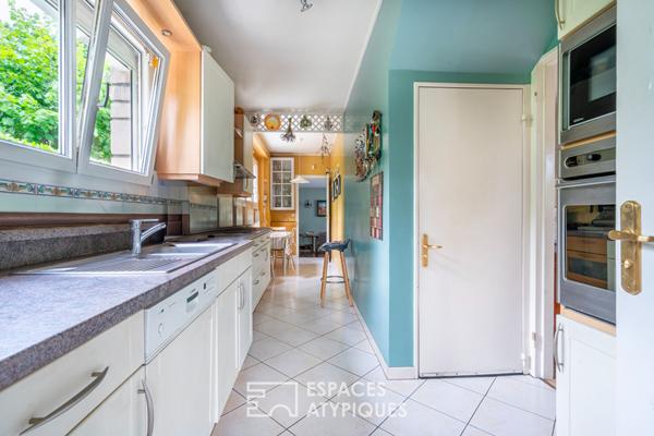 Maison d’architecte avec jardin paysagé