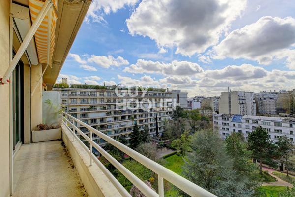 PARIS XVI, Jasmin, 2ch avec balcon 8ème étage