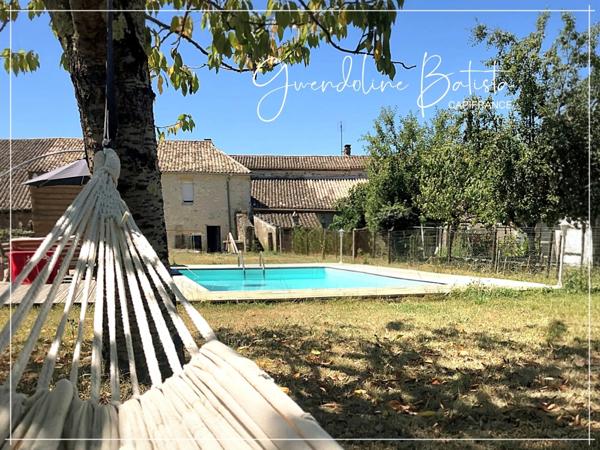 Authentique maison de village 225m² - 4 chambres - Terrain 976m² avec Piscine 6x4