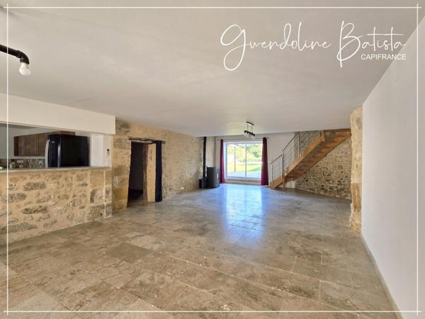 Authentique maison de village 225m² - 4 chambres - Terrain 976m² avec Piscine 6x4