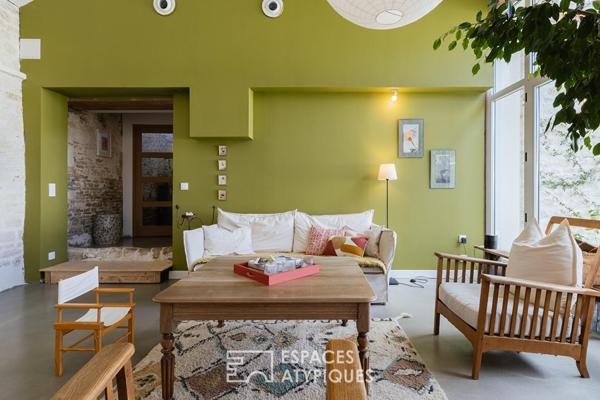 L’âme d’un chai, l’élégance d’un loft Scandinave.