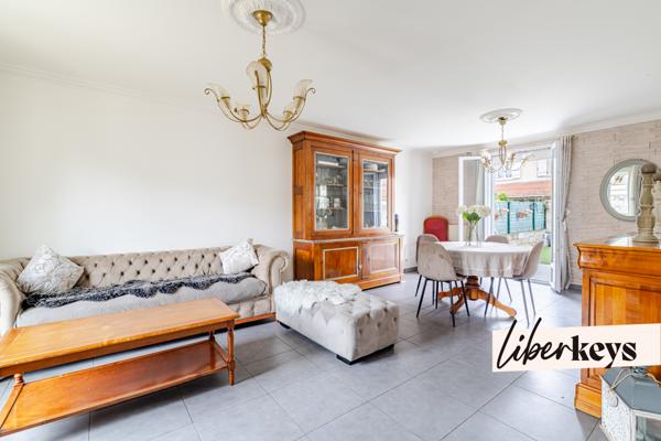 Maison 85m² sans travaux avec jardin et parking à Stains 93240 proche gare