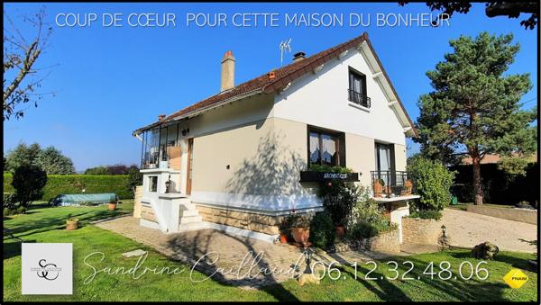 PROCHE HOUDAN (78550) EN CCPH - Maison individuelle - Sous-sol total - 4 chambres - garage - terrain 1600m² - 340000 HAI