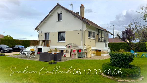 PROCHE HOUDAN (78550) EN CCPH - Maison individuelle - Sous-sol total - 4 chambres - garage - terrain 1600m² - 340000 HAI