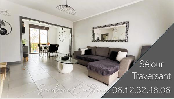 PROCHE HOUDAN (78550) EN CCPH - Maison individuelle - Sous-sol total - 4 chambres - garage - terrain 1600m² - 340000 HAI