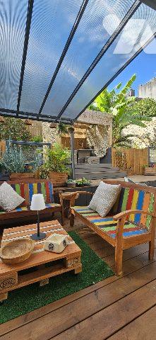 Maison de Ville avec superbe terrasse - 800m cathedrale St Corentin