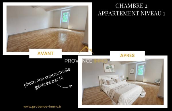 Digne-les-Bains (04000) EXCLUSIVITE ! Châteauredon (04) Maison de village composée de 2 appartements, 2 caves, chaufferie et garage