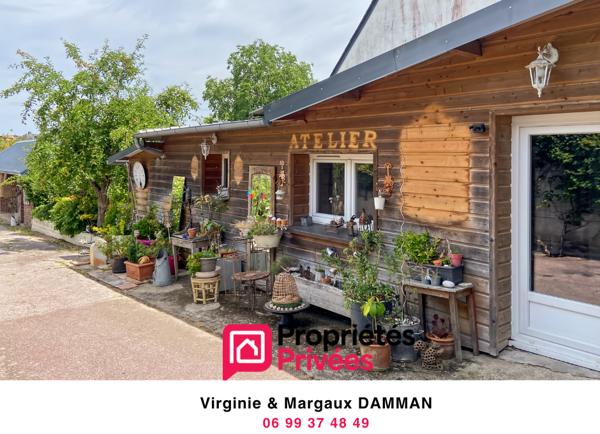 Maison en briques avec ses dépendances