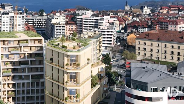 Appartement à vendre 4 pièces 96 m² Thonon-les-Bains
