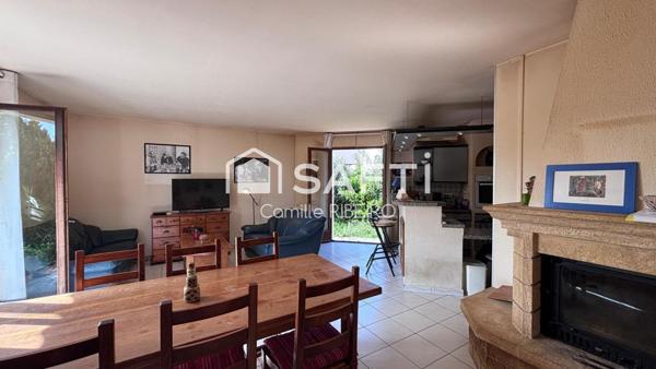 CANET EN ROUSSILLON VILLAGE ,MAISON T5 3 FACES ,JARDIN,GARAGE.