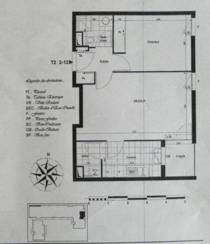 Appartement 2 pièces - 44600 Saint-Nazaire -  Ville Port