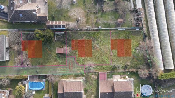 MOIRANS (38430) : Terrain à vendre de 447,00 m²