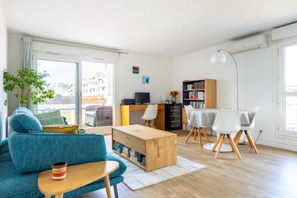 Appartement T2 dernier étage avec terrasse - Menpenti / Baille - Marseille