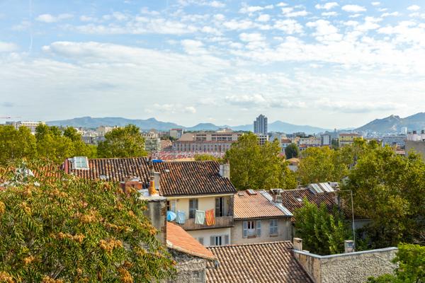 Appartement T2 dernier étage avec terrasse - Menpenti / Baille - Marseille
