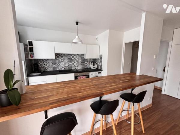 MONDEVILLE / APPARTEMENT DE TYPE F3 EN REZ DE JARDIN