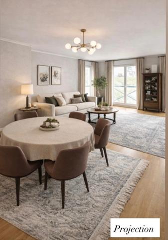 Appartement à vendre 5 pièces (78) 97 m² - 3 chambres - terrasse - 2 garages - cave