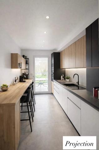 Appartement à vendre 5 pièces (78) 97 m² - 3 chambres - terrasse - 2 garages - cave