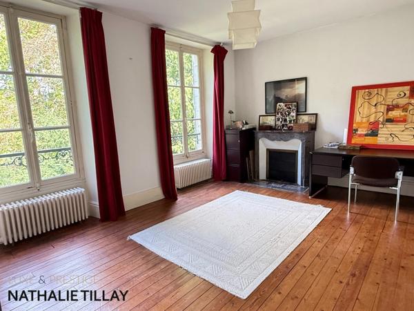 OLIVET bord du Loiret, maison de Maître à vendre 418 m² habitables , parc arboré et paysagé de 4337 M²