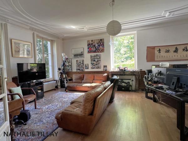 OLIVET bord du Loiret, maison de Maître à vendre 418 m² habitables , parc arboré et paysagé de 4337 M²