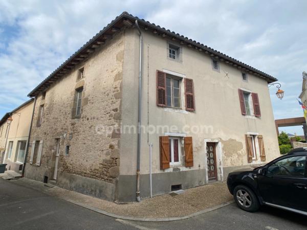 Grande maison en pierre de 227m2 centre bourg, 6 chambres.