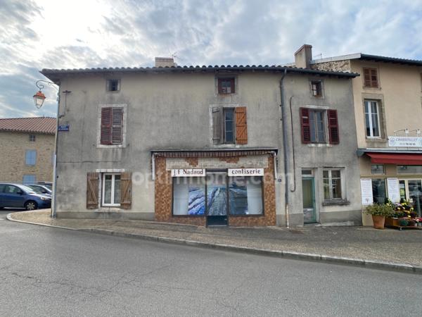 Grande maison en pierre de 227m2 centre bourg, 6 chambres.
