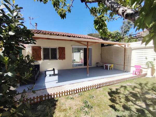 A VENDRE MAISON PLAIN PIED MARSEILLE 13014 HAUTEURS DE ST JOSEPH TERRAIN JARDIN GARAGE