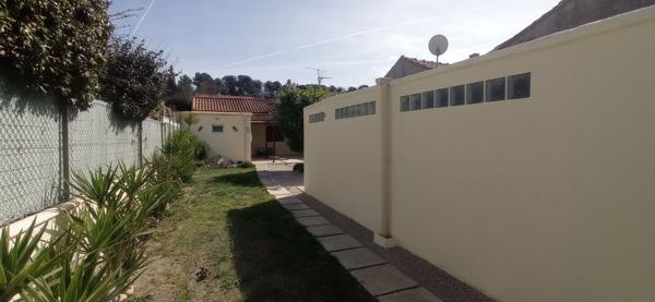 A VENDRE MAISON PLAIN PIED MARSEILLE 13014 HAUTEURS DE ST JOSEPH TERRAIN JARDIN GARAGE