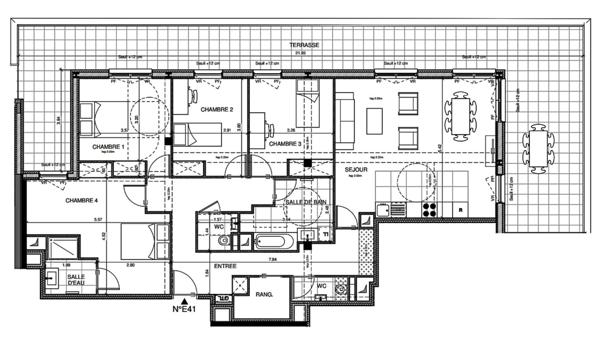 Appartement à vendre 5 pièces 126 m² Rueil-Malmaison