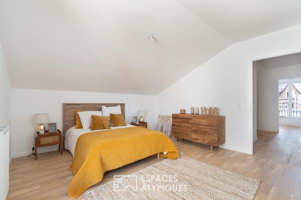 Maison neuve avec jardin
