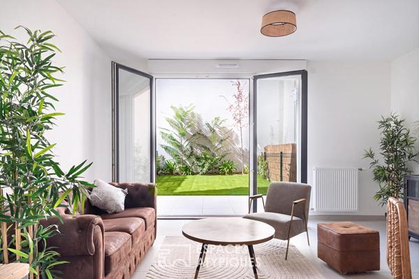 Maison neuve avec jardin