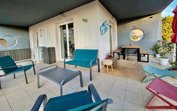 Appartement F3 de standing avec piscine