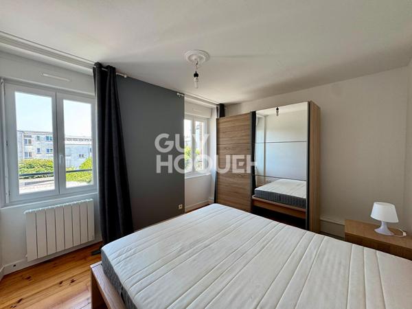 A louer appartement T2 meublé à BREST Quartier Saint Martin