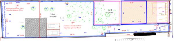 Terrain Combs La Ville 280 m2