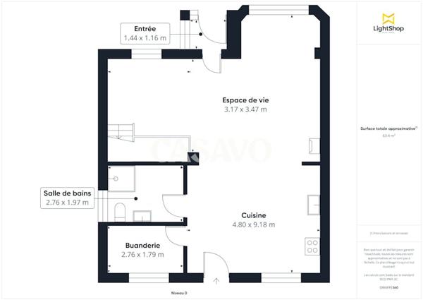 Vente Maison 6 pièces de 116m² - 94500 Champigny-sur-Marne