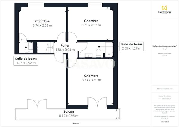 Vente Maison 6 pièces de 116m² - 94500 Champigny-sur-Marne