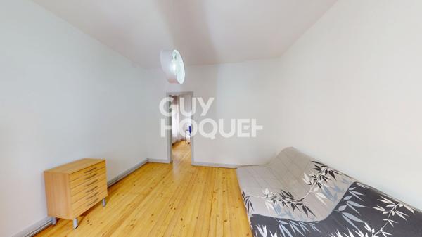 Appartement F3 meublé de 66.7 m2 au RDC ? Vue Jardin