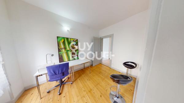 Appartement F3 meublé de 66.7 m2 au RDC ? Vue Jardin