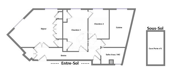 T3 de 73m2 + cave (secteur Burdeau/jardin des plantes)