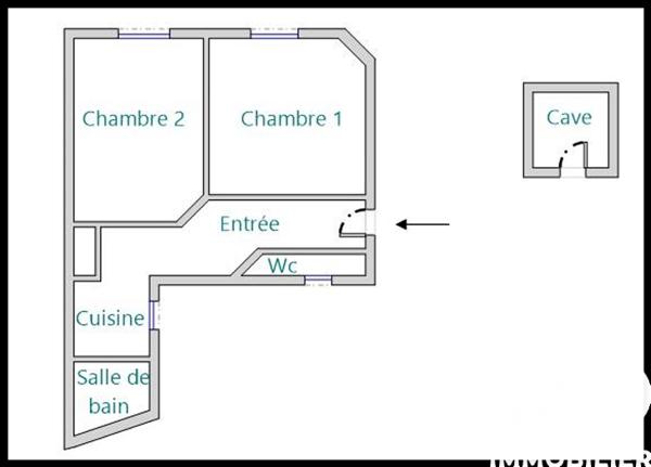 Appartement à vendre 2 pièces 32 m² Paris 14