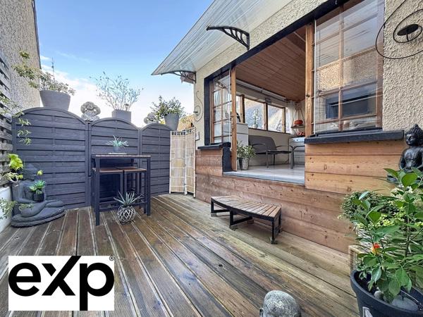 Maison 4 pièces 60.2 m2 pleine de charme quartier Bizy à Vernon avec terrasse