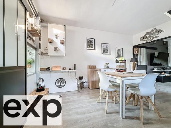 Maison 4 pièces 60.2 m2 pleine de charme quartier Bizy à Vernon avec terrasse