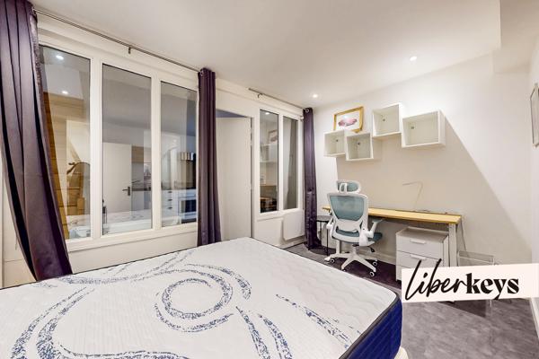 Lyon 7 Jean Macé – Duplex rénové avec 2 chambres et 2 salles d'eau